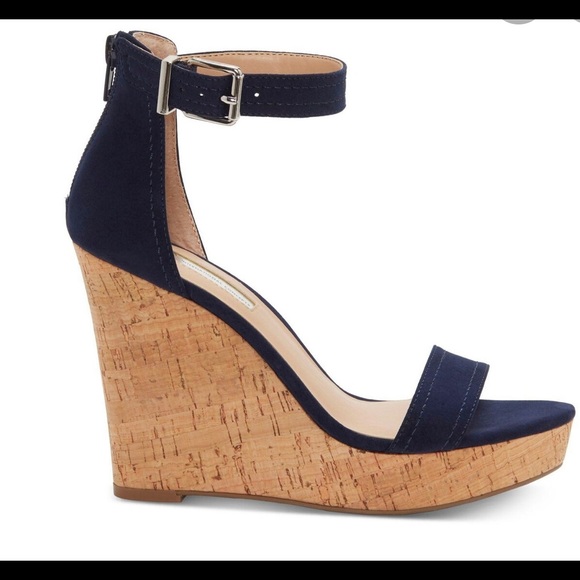 INC Blue wedges (never worn) - Picture 3 of 3